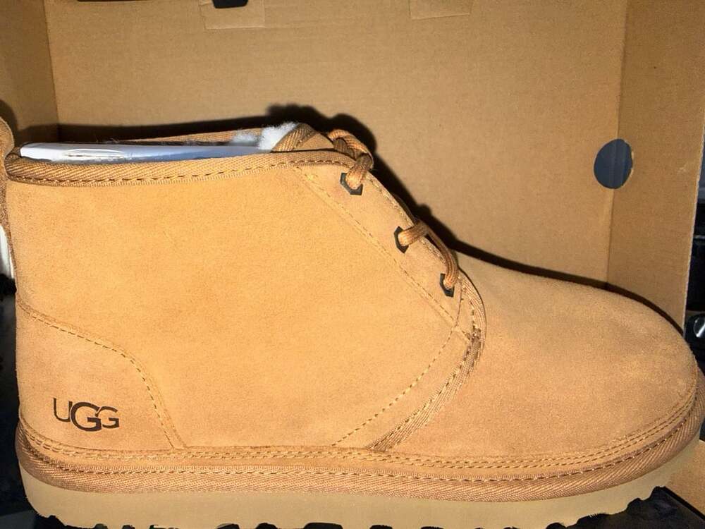 UGG Men’s Neumel Chukka Boots – Chestnut – Size 12